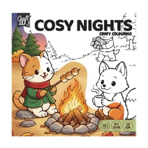 Craft ID värityskirja Cosy nights