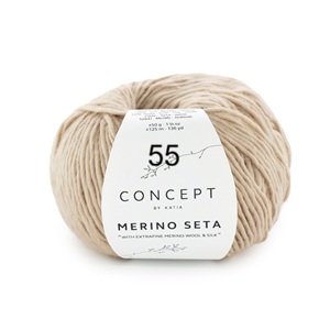 Katia Merino seta merinovilla-silkkilanka 50g 125m - Image 4