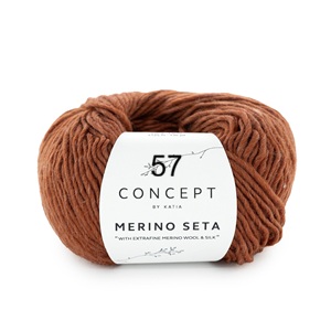 Katia Merino seta merinovilla-silkkilanka 50g 125m - Image 3