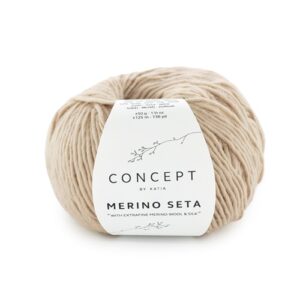 Katia Merino seta merinovilla-silkkilanka 50g 125m