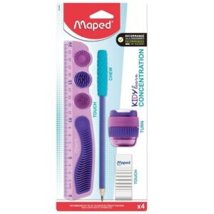 Maped KidyLearn koulutarvikesarja violetti