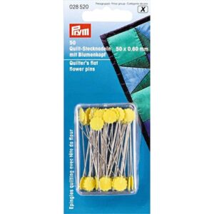 Prym tilkkutyönuppineula kukkapäinen 50 x 0,6mm, 50kpl
