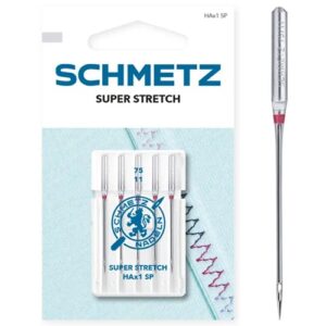 Schmetz ompelukoneneula, super stretch