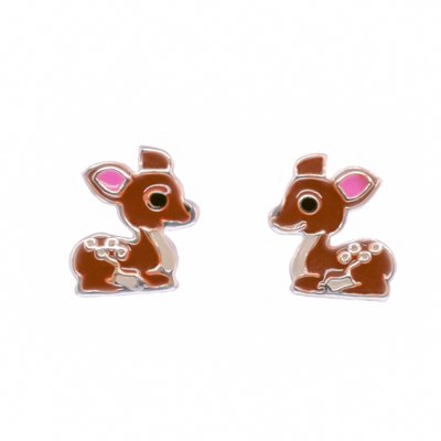 Silver Bar hopeakorvakoru tapilla Bambi brown