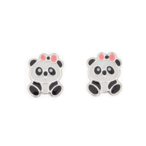 Silver Bar hopeakorvakoru tapilla Baby panda