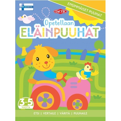 Tactic Opetellaan Eläinpuuhat puuhakirja