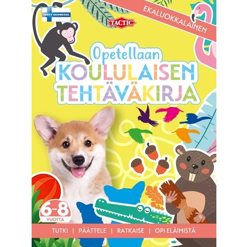 Tactic Opetellaan Koululaisen tehtäväkirja