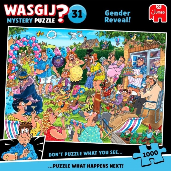 Wasgij Mystery 31 Gender Reveal! 1000 palaa