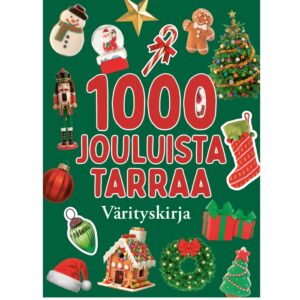 1000 jouluista tarraa - Värityskirja