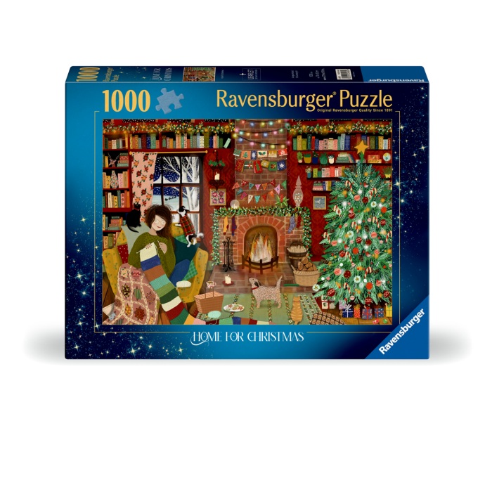 Ravensburger palapeli 1000 palaa Home for Christmas