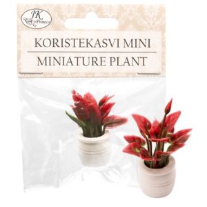 JK Koristekasvi mini punainen