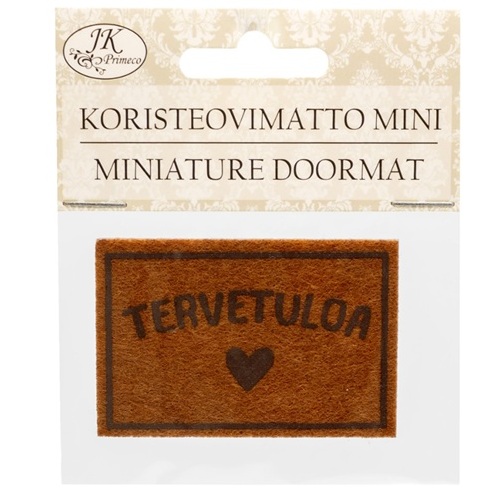 JK Koristeovimatto mini ruskea