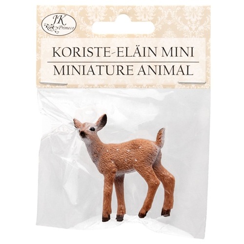 JK Miniatyyri Koriste-eläin peura 5x4cm
