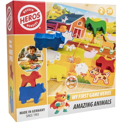 My First Game Heros Amazing Animals ensipeli