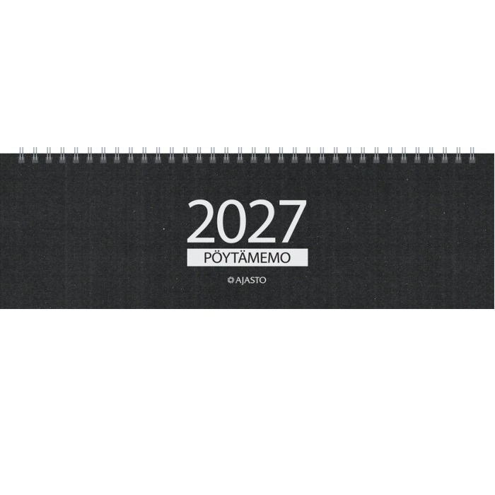Ajasto Pöytämemo, musta 2027