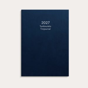 Burde Tuntimuistio A4 2027 sidottu sininen