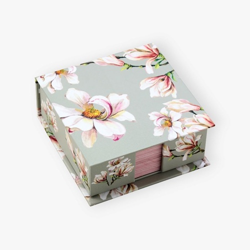 Cedon muistilappukuutio Magnolia 11x11x4,5cm/200
