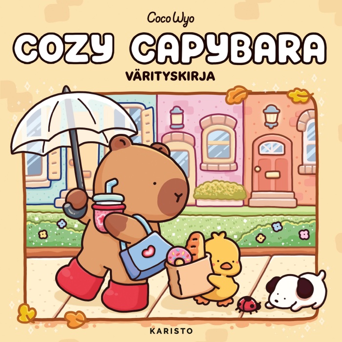 Coco Wyo - Cozy Capybara Värityskirja