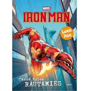 Marvel. Iron Man. Tässä tulee Rautamies. Luen itse