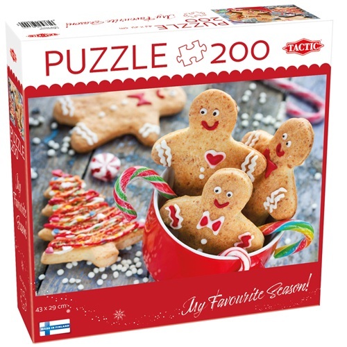 Tactic joulupalapeli Gingerbread Cuties 200 palaa