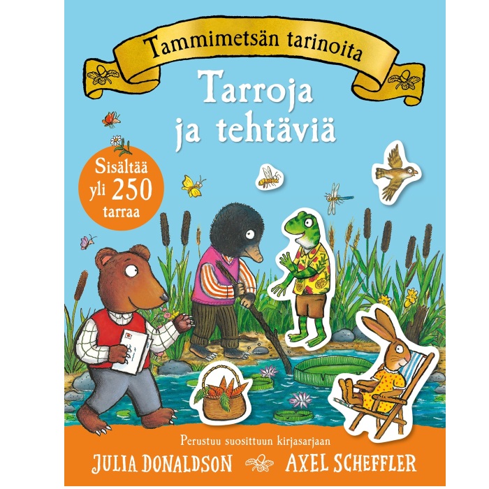 Tammimetsän tarinoita: Tarroja ja tehtäviä