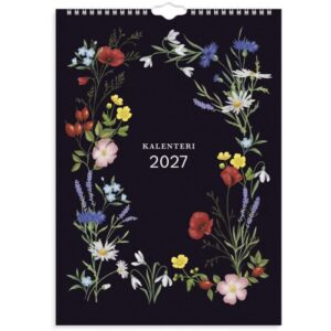 Burde seinäkalenteri Kukka 2027