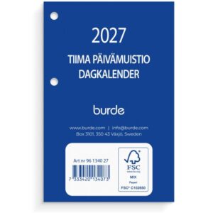 Burde Tiima päivämuistio 2027