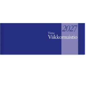 Burde Tiima Viikkomuistio 2027 255x95 mm