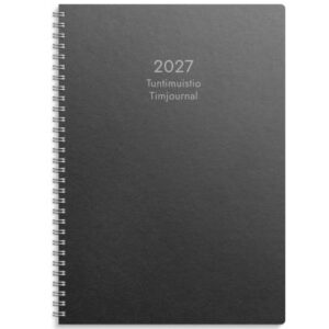 Burde Tuntimuistio Eco A4 2027 musta