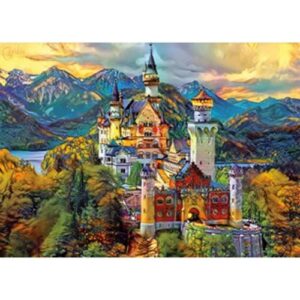 Educa palapeli 1000 palaa Neuschwanstein Castle