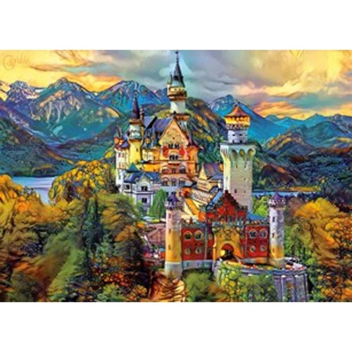 Educa palapeli 1000 palaa Neuschwanstein Castle