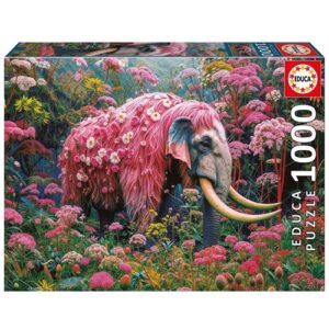 Educa palapeli 1000 palaa Floral Elephant