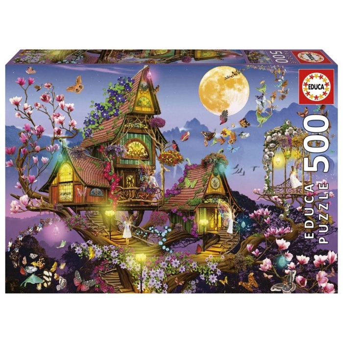 Educa palapeli 500 palaa Fairy house