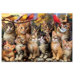 Educa palapeli 500 palaa Kittens and Birds