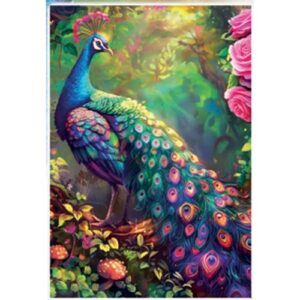 Educa palapeli 1000 palaa Peacock Garden, riikinkukko
