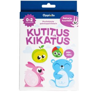 Oppi&ilo Kutitus ja kikatus -puuhalauta pehmopainikkein 0-2 v