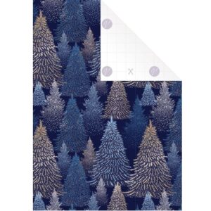 Partisan Lahjapaperirulla Midnight forest sininen